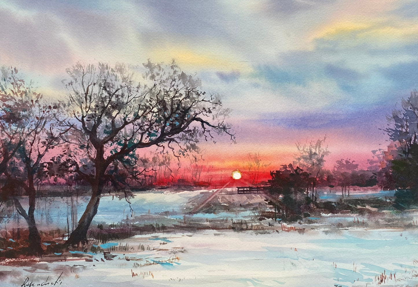 Winter Sunset