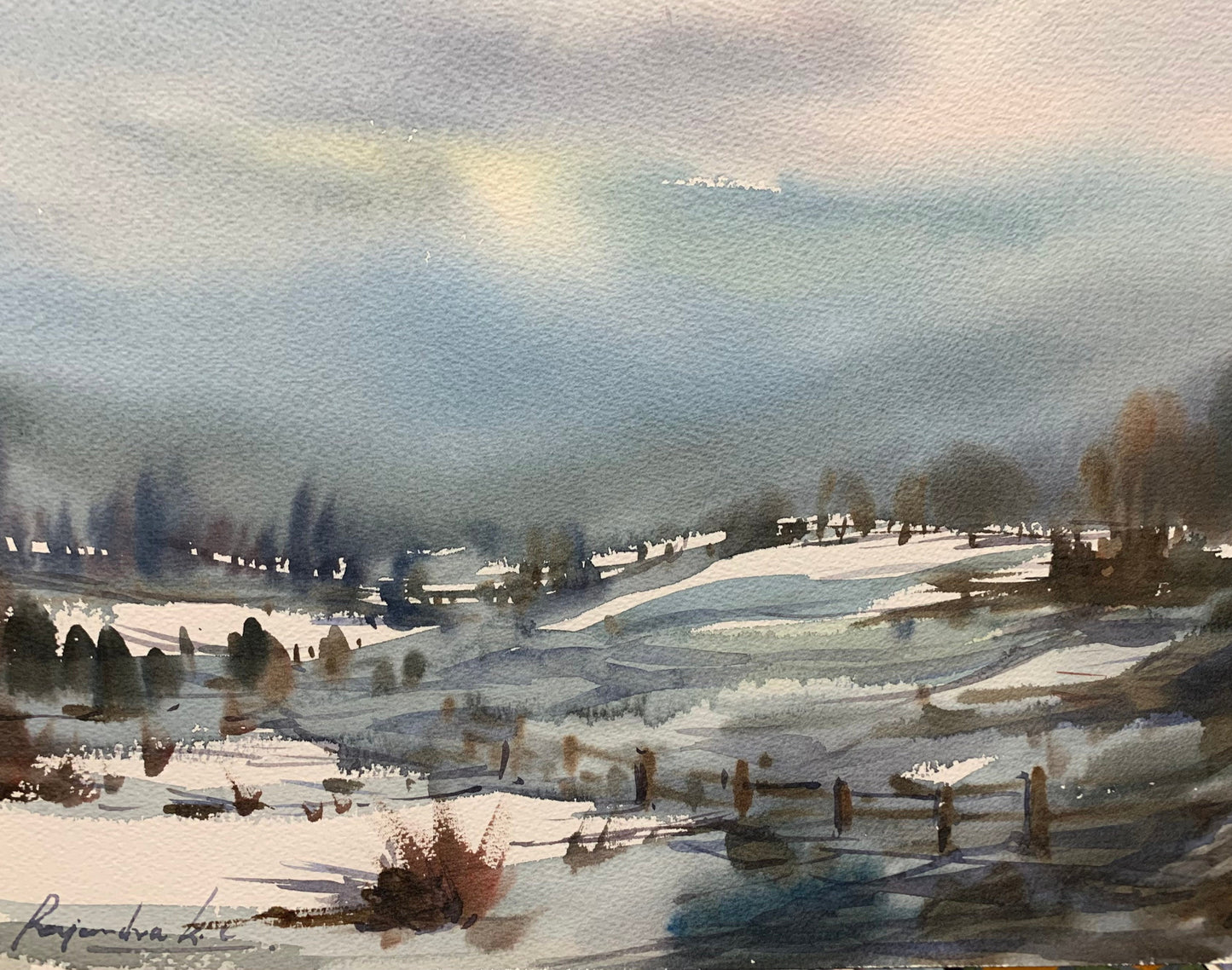 Snow in Feild 2