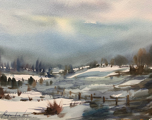 Snow in Feild 2